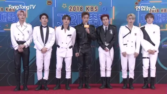 [VK][28.12.2018] MONSTA X Red Carpet at KBS Gayo Daechukje @TongTongTv 통통TV