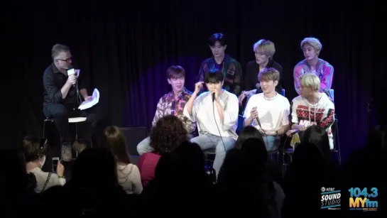 [VK][17.08.2018] Monsta X Show Off Their Best Model Faces, Talk Fortnite And Reenacts Scene From Titanic @104.3 MYfm