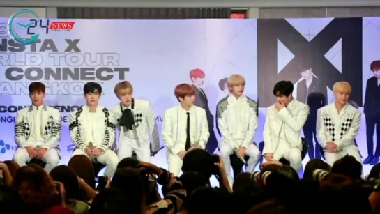 [VK][29.06.2018] Press conference with MONSTA X   2018 WORLD TOUR “THE CONNECT” in BANGKOK @ twentyfour news