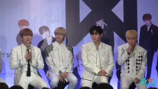 [VK][29.06.2018] Press conference with  MONSTA X  2018 WORLD TOUR “THE CONNECT” in BANGKOK @starupdatedotcom