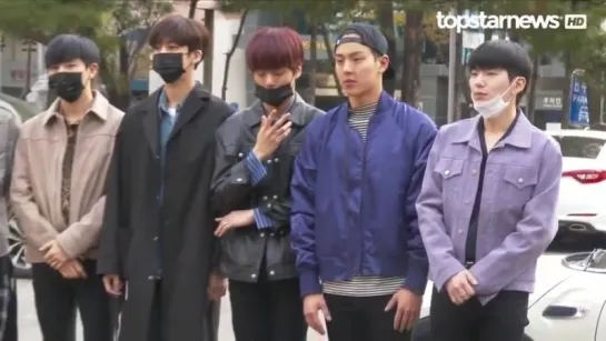 [VK][14.04.2017] Monsta X arriving at Music Bank @ TopStarNews.net