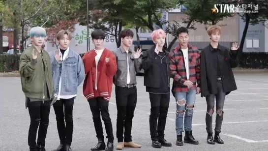 [VK][21.10.2016] MONSTA X On The Way to Music Bank @ Starjin News