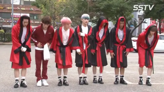 [VK][14.10.2016] Monsta X arriving at Music Bank @ SSTV