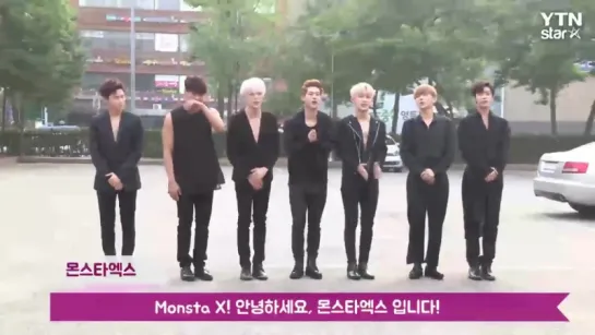 [RAW|VK][27.05.2016] Monsta X Music Bank @ YTN NEWS