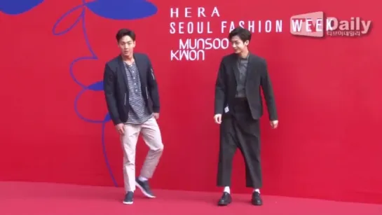 [RAW|VK][23.03.2016] Monsta X Seoul Fashion Week "Munsoo Kwon" @ TVDaily