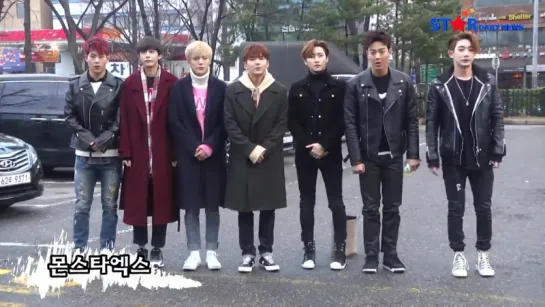 [RAW|VK][11.12.2015] Monsta X Music Bank @StarDailyNews