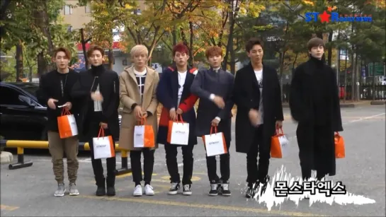 [RAW|VK][06.11.2015] Monsta X Music Bank @Stardailynews