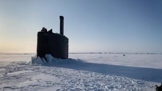 USS Toledo Arrives at Ice Camp Seadragon - Ice Exercise (ICEX) 2020