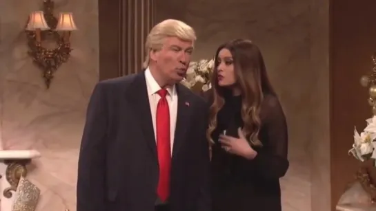 Путин попал на Рождество к Трампу через камин: пародия Saturday Night Live