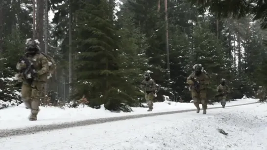 US Paratroopers Train Near Russian Border of Kaliningrad