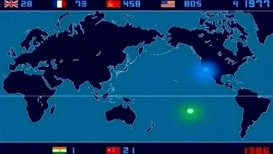 История ядерных испытаний до 1999 год.