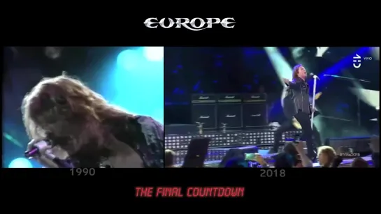 Europe /The Final Countdown/1990   2018 Festival de Viña del Mar Chile