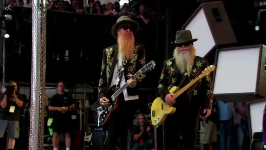 ZZ Top Live At Crossroads Eric Clapton Guitar Festival 2010