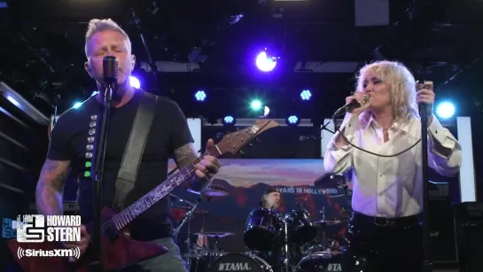 Miley Cyrus & Metallica /Nothing Else Matters/ Live on the Stern Show 2021