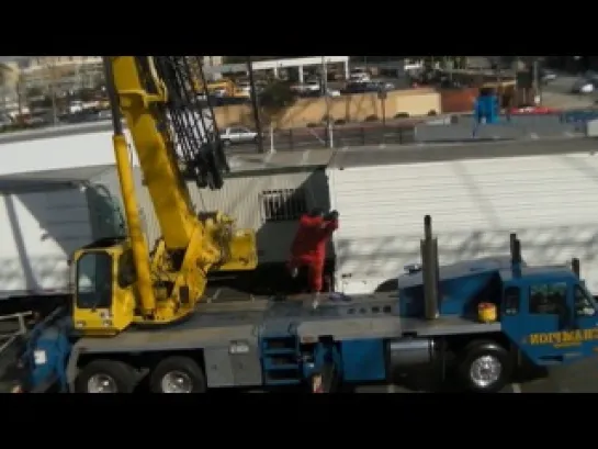 Amazing Spider-Man. Stunt rehearsals