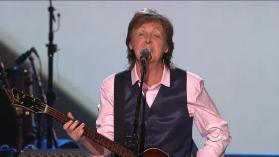 Paul McCartney and Ringo Starr 2014 Grammy Salute