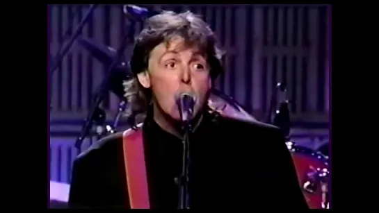 Paul McCartney _ Part 3_ UP CLOSE (Ed Sullivan Theatre) 10 December 1992 (720p)