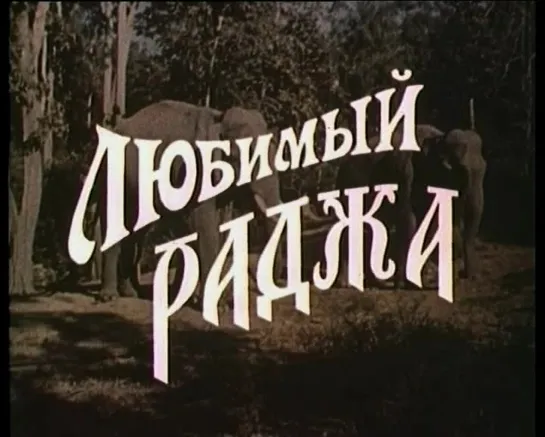 Любимый Раджа (Индия, 1972) приключенческий, Дхармендра, Хема Малини,  дубляж, советская прокатная копия