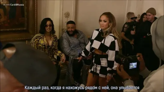 MTV News: Дженнифер Лопес и DJ Khaled говорят о Карди Би — русские субтитры