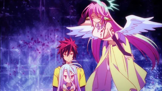 Игра на выживание / No Game No Life TV - 10 серия [GreyMoon & NesTea] [SHIZA.TV] [2014]