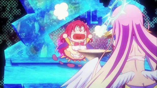 Игра на выживание / No Game No Life TV - 7 серия [GreyMoon & NesTea] [SHIZA.TV] [2014]