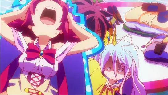 Игра на выживание / No Game No Life TV - 5 серия [GreyMoon & NesTea] [SHIZA.TV] [2014]