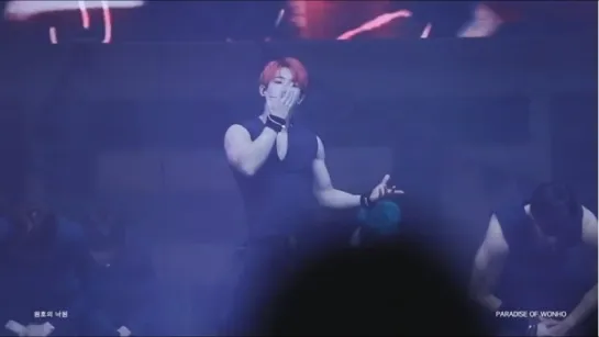 [VK][180121] MONSTA X fancam - Dramarama (Wonho focus) @ Fan-Con with Monbebe