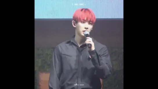 [VK][180121] MONSTA X fancam - Talk (Wonho focus) @ Fan-Con with Monbebe