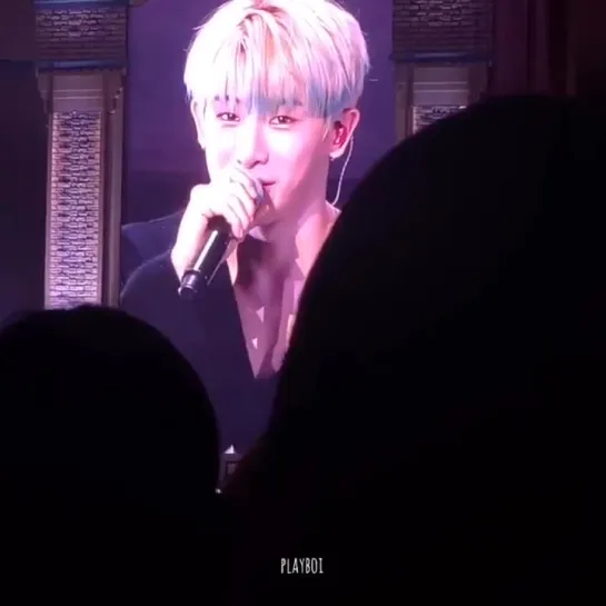 [VK][190105] MONSTA X fancam - Talk (Wonho focus) @ Fan-Con 'MX KINGDOM' with Monbebe