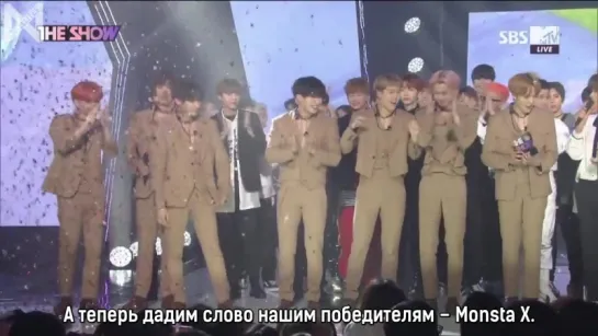 [Рус.саб][17.04.2018] No1 TheShow Choice - MONSTA X TheShow