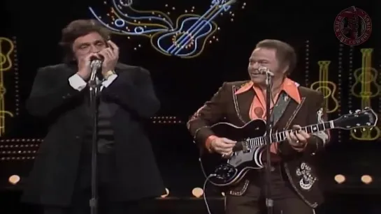 Roy Clark And Johnny Cash - Orange Blossom Special 1978