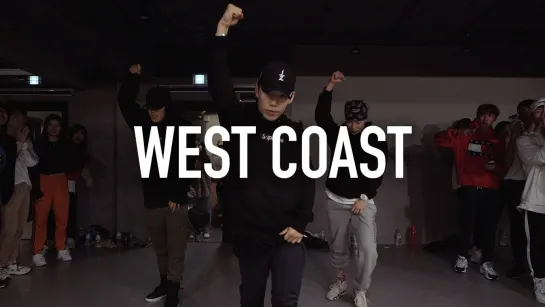 1Million dance studio West Coast - G-Eazy, Blueface (ft. ALLBLACK & YG) / Koosung Jung Choreography