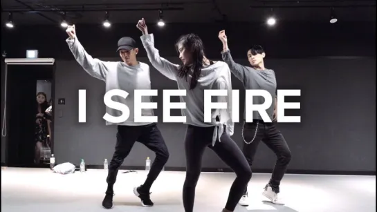 1Million dance studio I See Fire  - Addal (ft. Jasmine Thompson) / Ara Cho Choreography