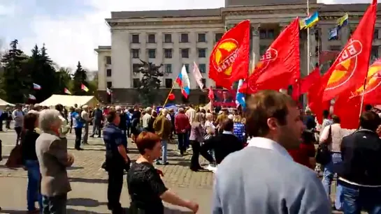 Одесса. 1 мая, 2014. Первомайское шествие