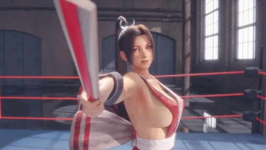 Mai Shiranui застанили захватом :0