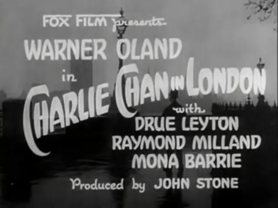 Charlie Chan In London 1934 eng english