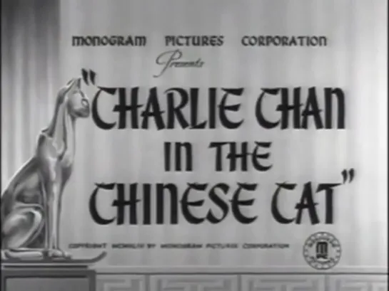 Charlie Chan and the Chinese Cat 1944 eng english