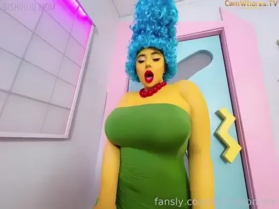 Bishoujo Mom - Cosplay Simpsons, Marge