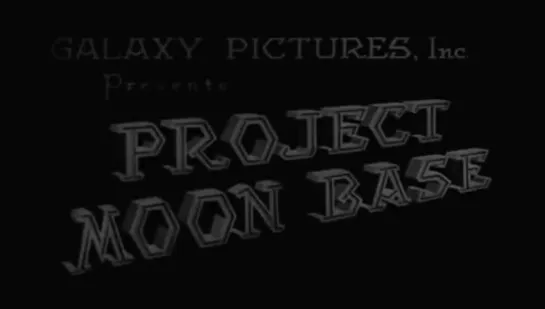 Project MoonBase (1953) in english eng