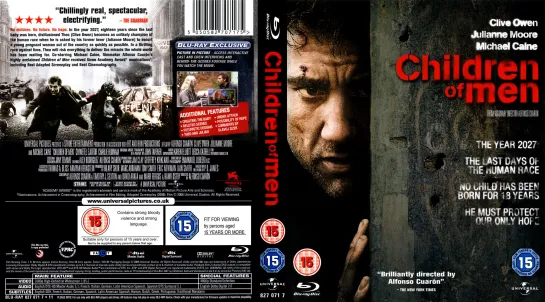 Дитя Человеческое (Children of Men)_2006_1080p_Великобритания, США, Япония (антиутопический приключенческий боевик)