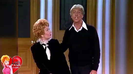 Lucille Ball on Dick Van Dyke Variety Sketch Show (1976) in english eng