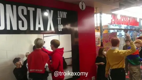 [VK][180913] MONSTA X fancam @ Tower Records Shibuya