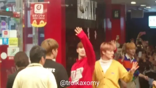 [VK][180913] MONSTA X fancam @ Tower Records Shibuya