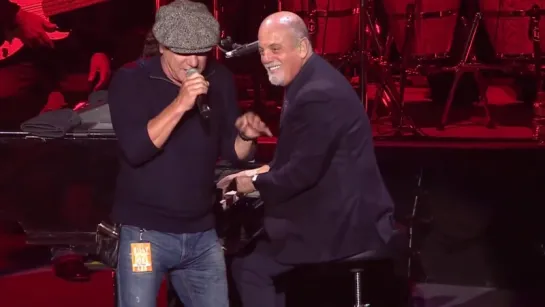 Billy Joel ⁄ Brian Johnson - You Shook Me All Night Long (Live at Madison Square Garden 21⁄03⁄2014)