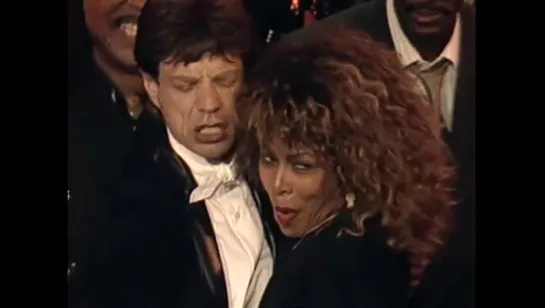 Mick Jagger, Tina Turner and others 1989 “Honky Tonk Woman“