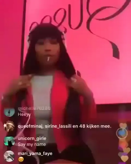 Nicki | Live Instagram