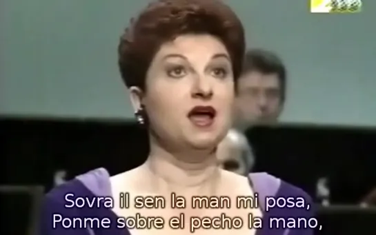 Mariella Devia - Care compagne Come per me sereno Sovra il sen de La sonnambula de Bellini conductor Marcello Rota Lugano 1992