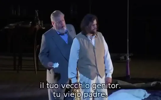 Paolo Rumetz - Jean-François Borras - Escena 7 y 8  de La Traviata de Verdi (subtítulos español e italiano). Viena, 2017.