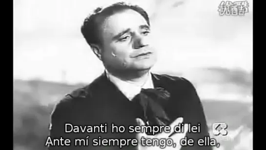 Beniamino Gigli - È la solita storia de L'Arlesiana de Cilea (subtítulos español e italiano) 1940.