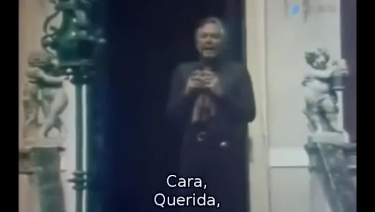 Mario del Monaco - Ti voglio tanto bene de De Curtis (subtítulos "argentino" e italiano) TV URSS desde su Villa Luisa (1974)